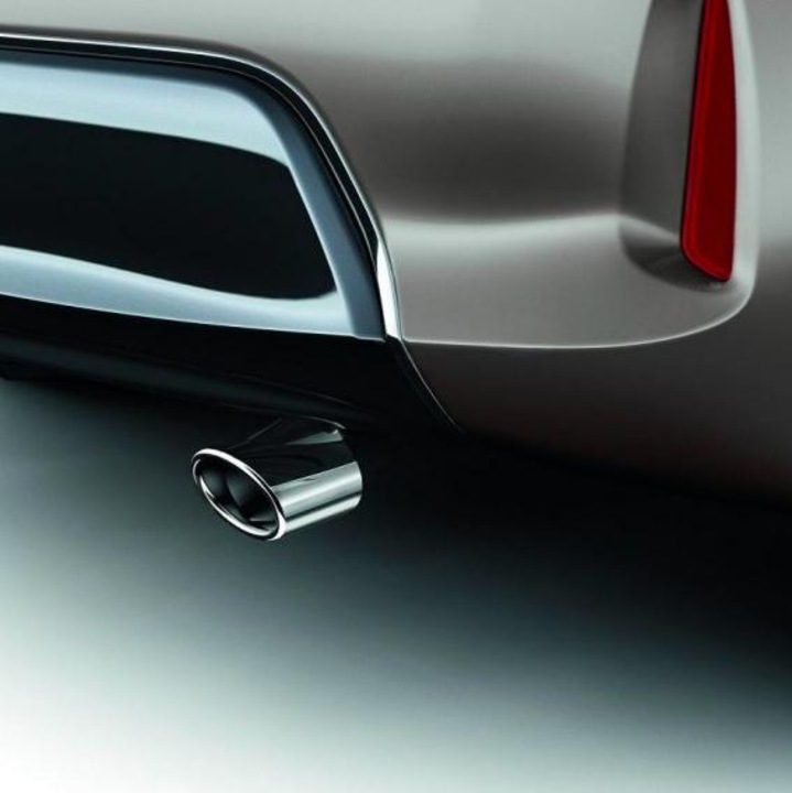 Kipufogóvég Toyota Auris Hybrid, krómozott, PZ467-E9495-00, 2012-2018