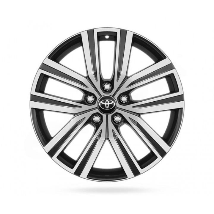 Jant auto Toyota Corolla Cross 18", aluminiu, argintie, noua