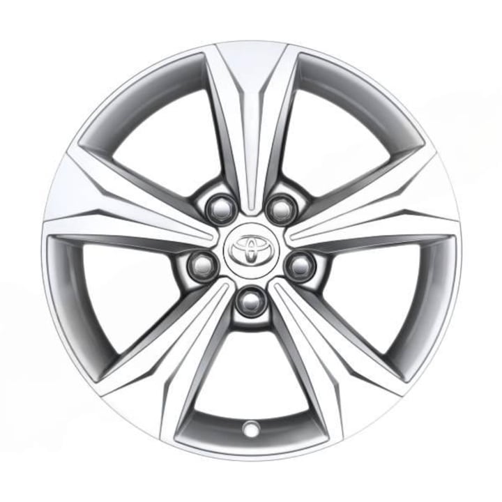 Jant auto Toyota C-HR 17 argintie, original, nou