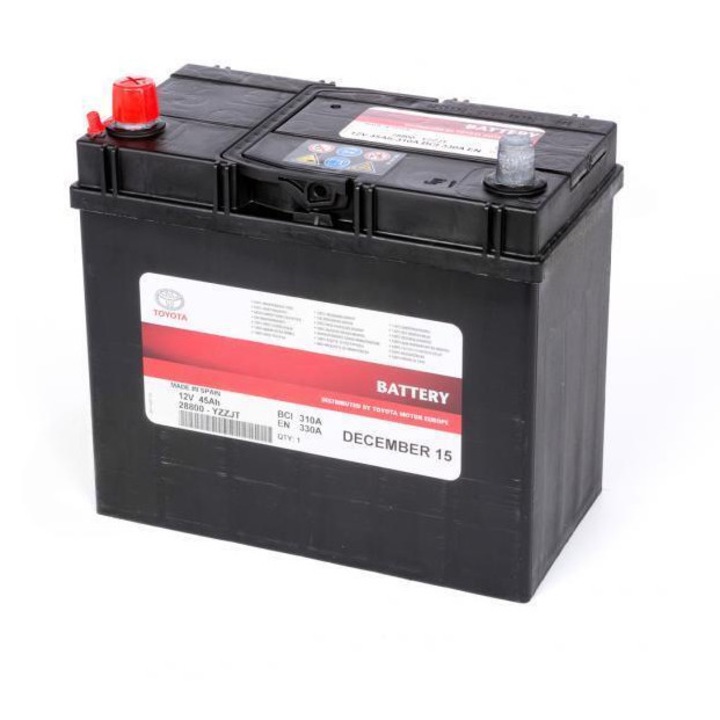 Акумулатор за кола Toyota 12V 45Ah 28800-AZC30 за Yaris, Hilux, Rav4, Corona, Hiace