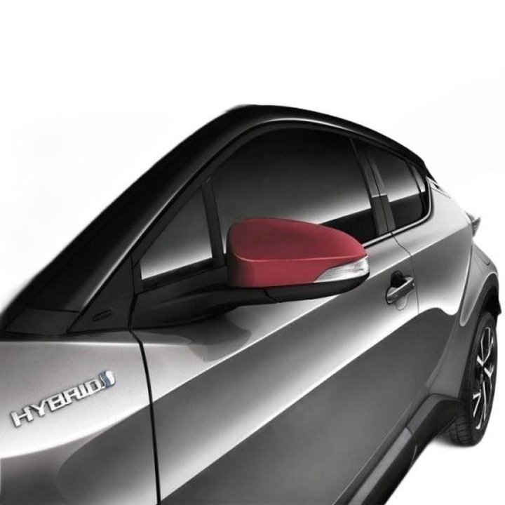 Capac oglinda rosu Toyota C-HR dreapta, PW403-10100-DJ, 2016-2023