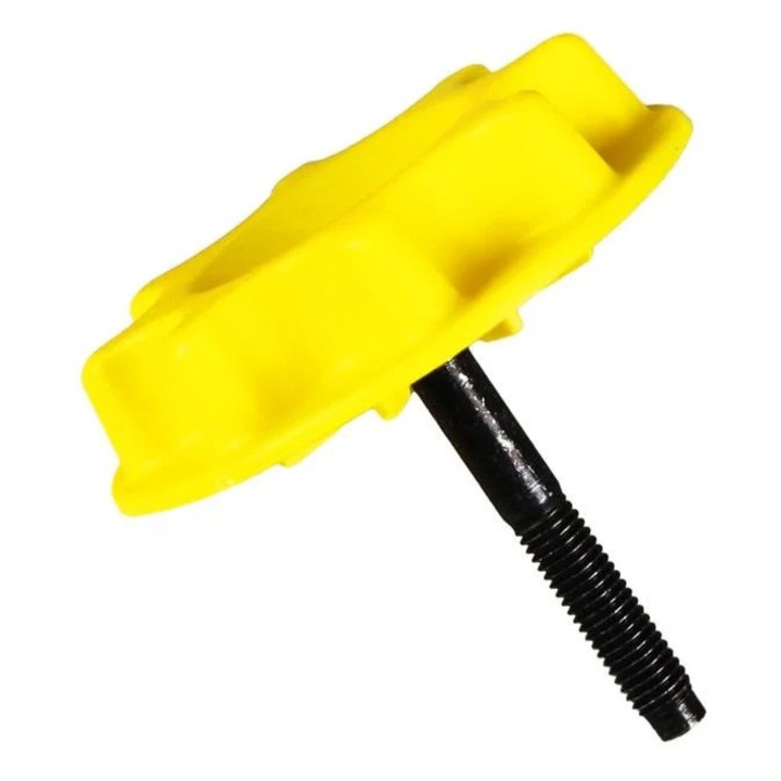 Surub de prindere roata de rezerva Toyota Auris/Avensis, 51931-05030, galben/negru