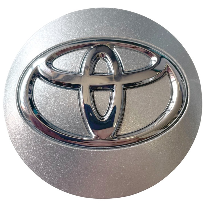 Capac roti Toyota PZ406-98670-1C, aliaj aluminiu, pentru Auris, Avensis, Aygo, Corolla, Yaris