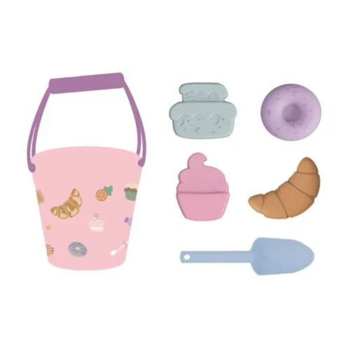 Set Galetusa din Silicon Candy cu Forme, Lopatica