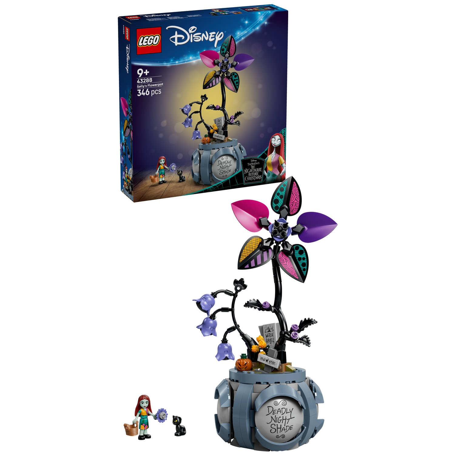LEGO® Disney Classic - Ghiveciul lui Sally 43288, 346 piese.