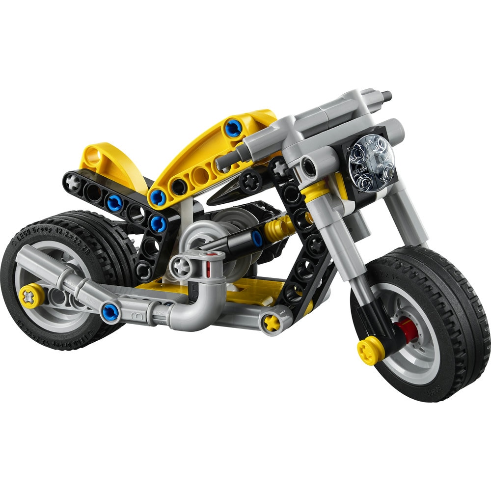 Set de constructie LEGO® Technic Motocicleta galbena 42225