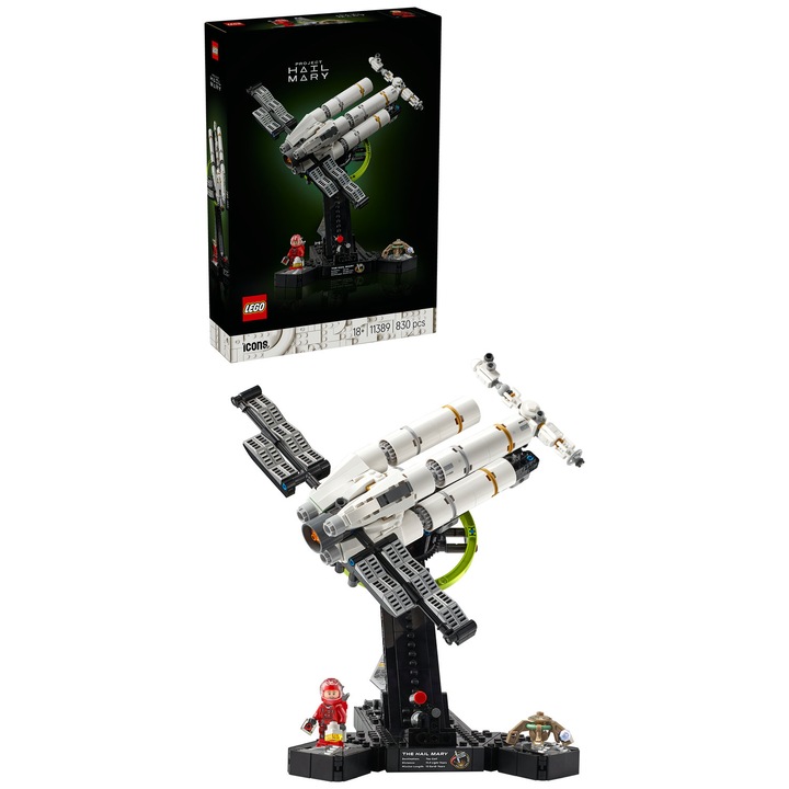 LEGO® Icons - Proiectul Hail Mary 11389, 830 piese.