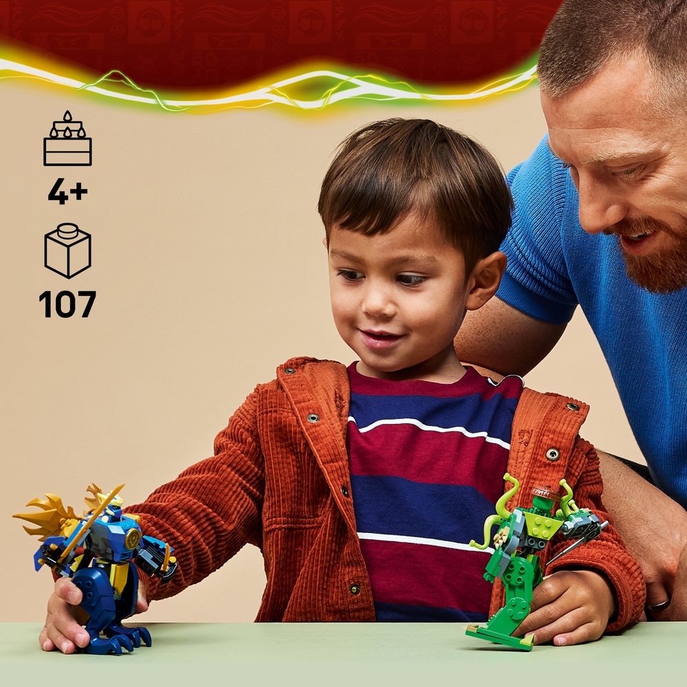 LEGO® Ninjago - Robotul dragon al lui Jay in lupta 71853, 107