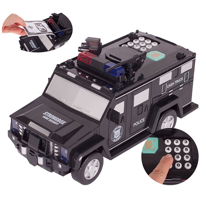 Masina de politie bush si seif