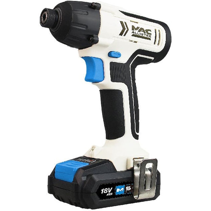 Акумулаторен винтоверт Mac Allister MID18-Li, 18V, 100Nm
