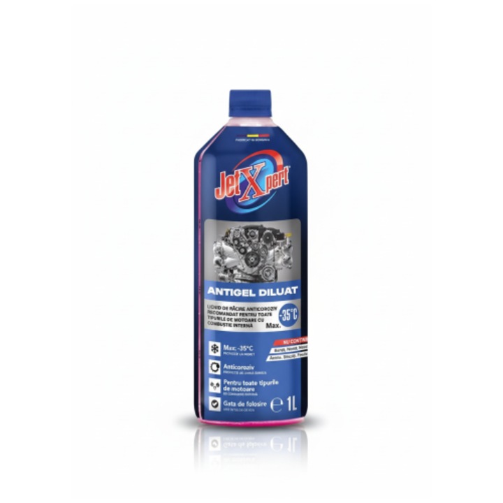 Antigel diluat G12, -35c, gata de utilizat JetXpert, 1L
