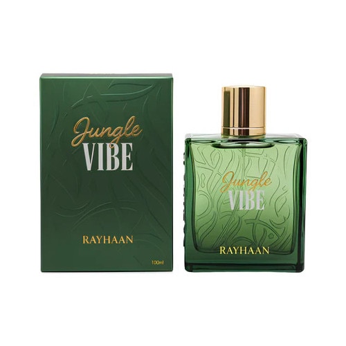 Apa de Parfum Rayhaan Jungle Vibe, Unisex, 100 ml, note de