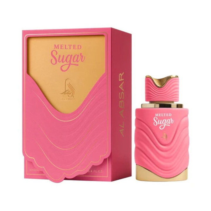 Apa de Parfum Al Absar Melted Sugar, Femei, 100 ml, note florale, cald, senzual