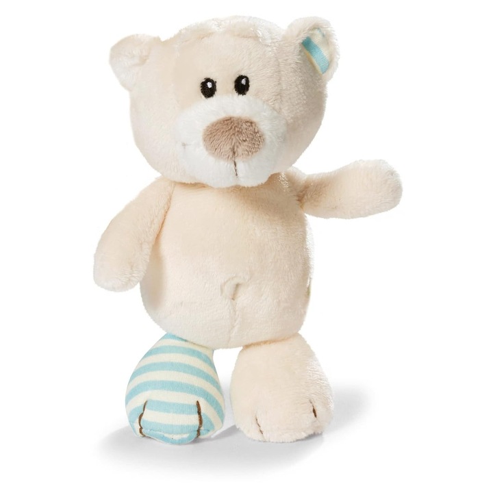 Ursulet de plus NICI Taps 39684, 24 cm, bej, moale si sigur