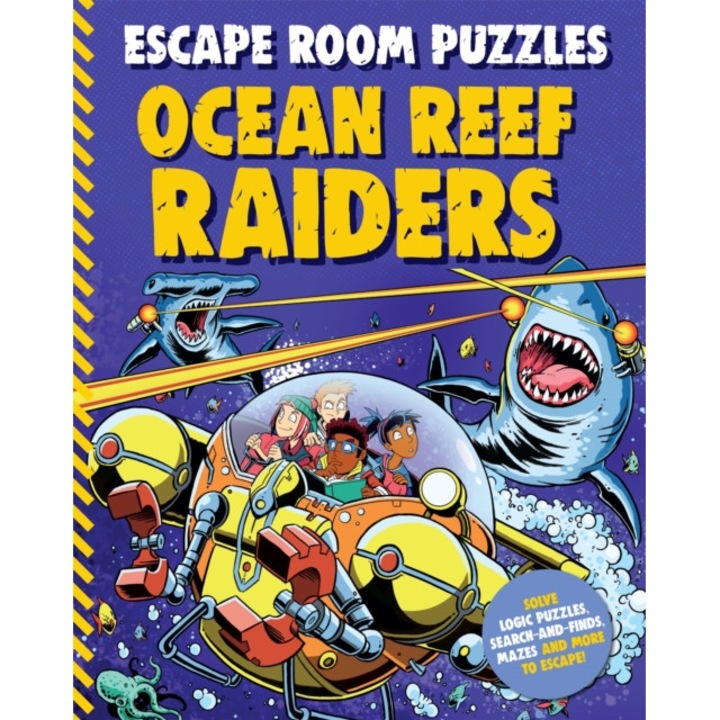 Escape Room Puzzles: Ocean Reef Raiders -