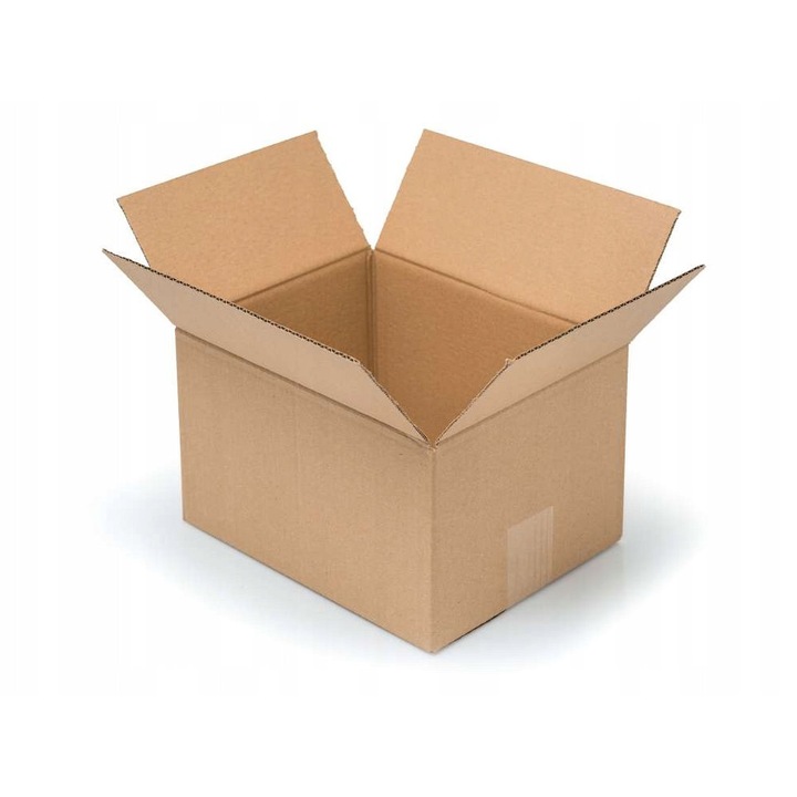 Set Cutii Din Carton, Neopak, 300x250x200 mm, Kraft Rezistent, 360g/m2, Expediere Colete Curierat Gabarit C, Maro, 50 buc