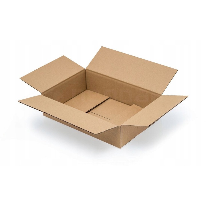 Set Cutii Carton, Neopak, Tip Clasic, 300x150x70 mm, Carton Ondulat Rezistent 3 Straturi, 400g/m2, Expediere Locker si Curierat, Maro, 50 buc