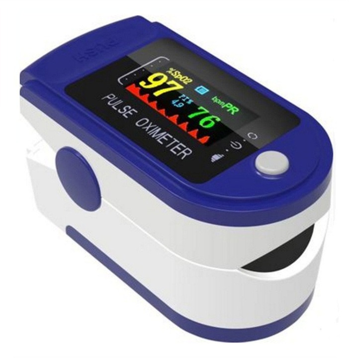 Pulsoximetru LK88, dispozitiv medical, alimentat cu baterii