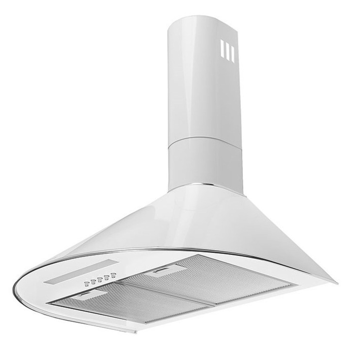 Hota telescopica sub dulap 50 cm, Berdsen, neagra, iluminare LED, 2 moduri de functionare