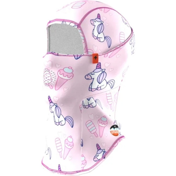 Cagula MASKARA EXTREME Kids Pro Balaclava Unicorn, Pink, Copii