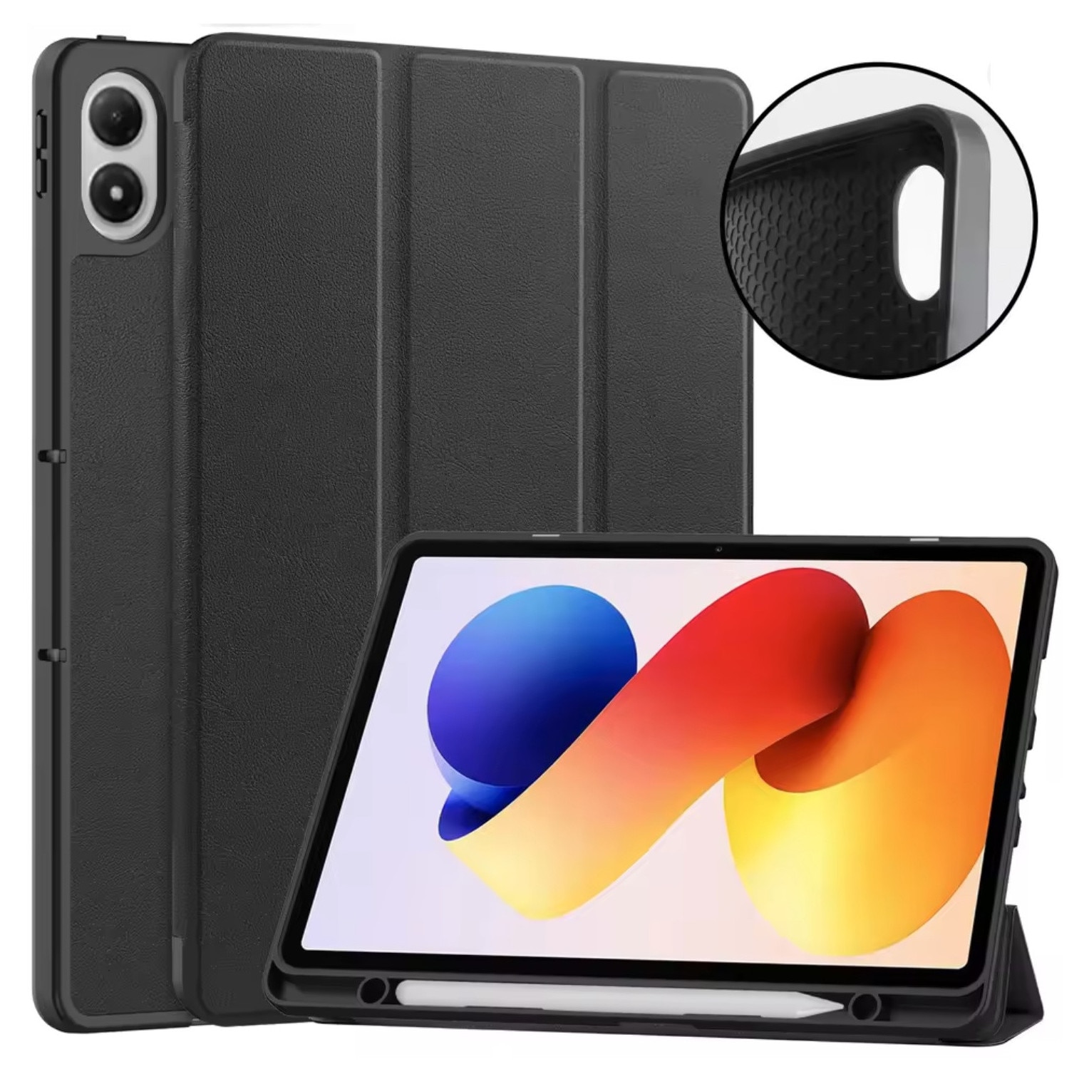 Husa Transparentă Slim EtuiTab pentru Xiaomi Redmi Pad 2, protecție 360, închidere magnetică, 11"