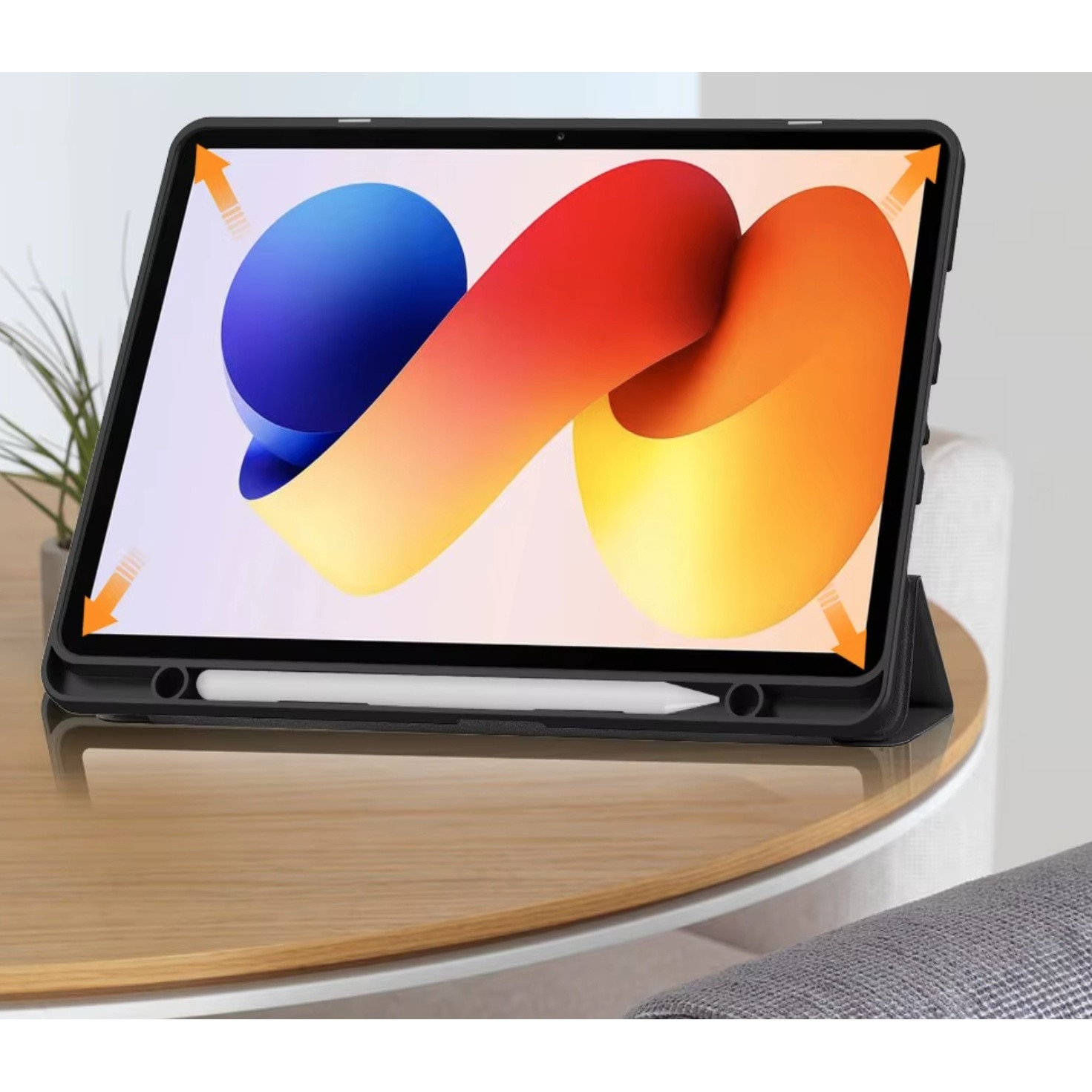 Husa Transparentă Slim EtuiTab pentru Xiaomi Redmi Pad 2, protecție 360, închidere magnetică, 11"