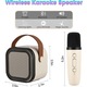 Boxa karaoke copii cu microfon wireless bluetooth, lumini RGB, Star 1