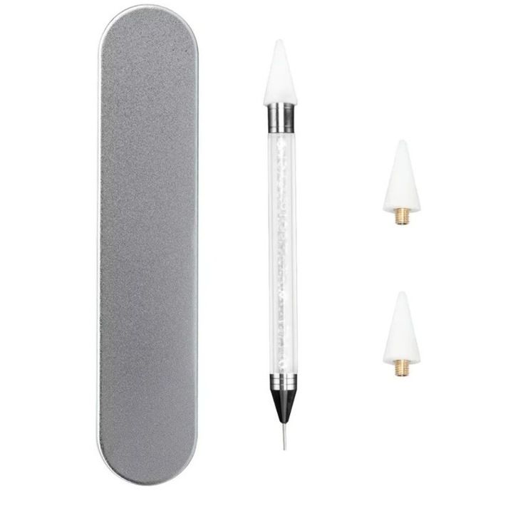 Stilou profesional pentru aplicat Strasuri pe unghii