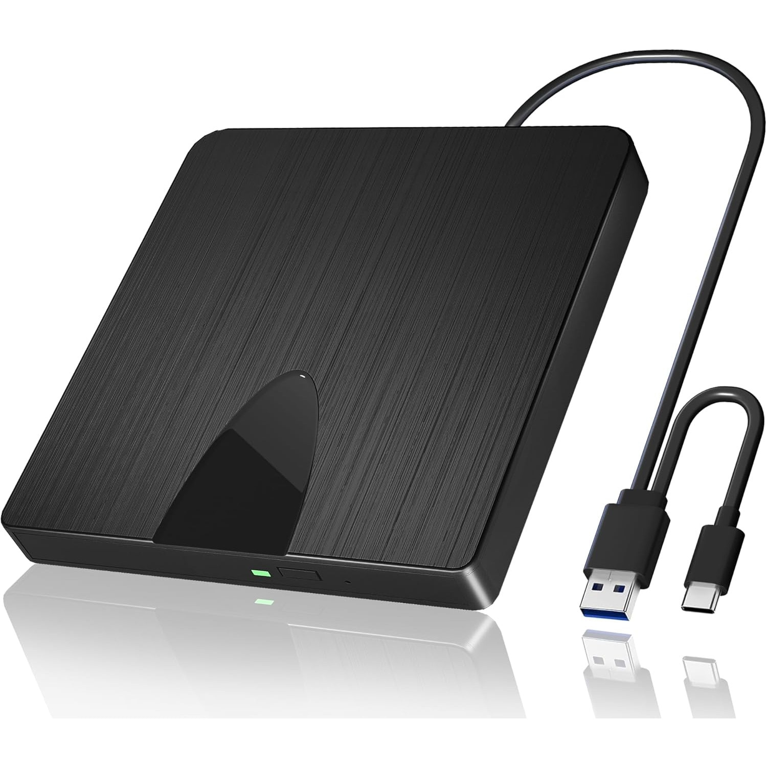 DVD writer extern, USB 3.0 si Type-C, DVD/CD Player, compatibil cu