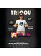 Tricou Astro Bot personaj cu steag stil animat, Dama, 100% Bumbac, Cri-Flo, Culoare Alb, Marime 2XL