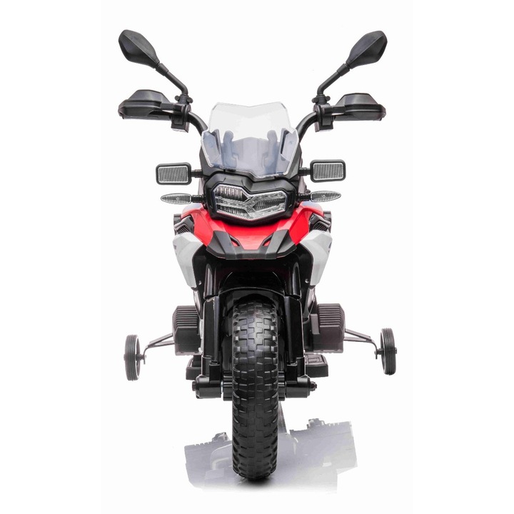 Motocicleta electrica Tea Sports BMW F850 GS, 12V, 2 motoare, rosu, 111x62x76cm