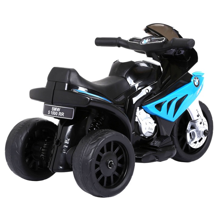 Електрическа триколка Tea Sports BMW S 1000 RR, 1 мотор, 66x36x38см, черна