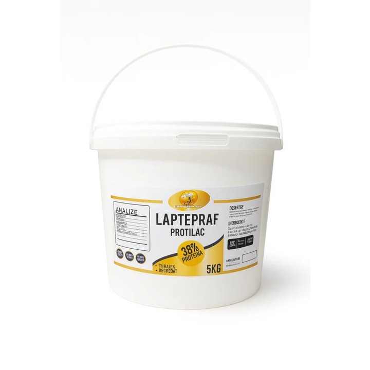 Lapte praf degresat furajer galeata 5KG - Protilac pentru albine sau alte animale