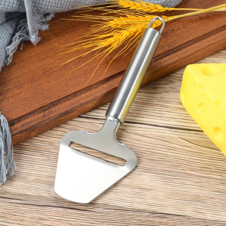 Răzătoare brânză Omelivon, din oțel inoxidabil, design ergonomic, ușor de curățat, 30x5cm