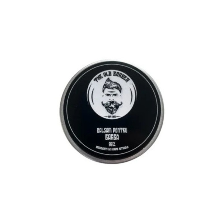 Balsam de styling pentru barba The Old Barber cu grasime de strut, 99% natural, 50ml