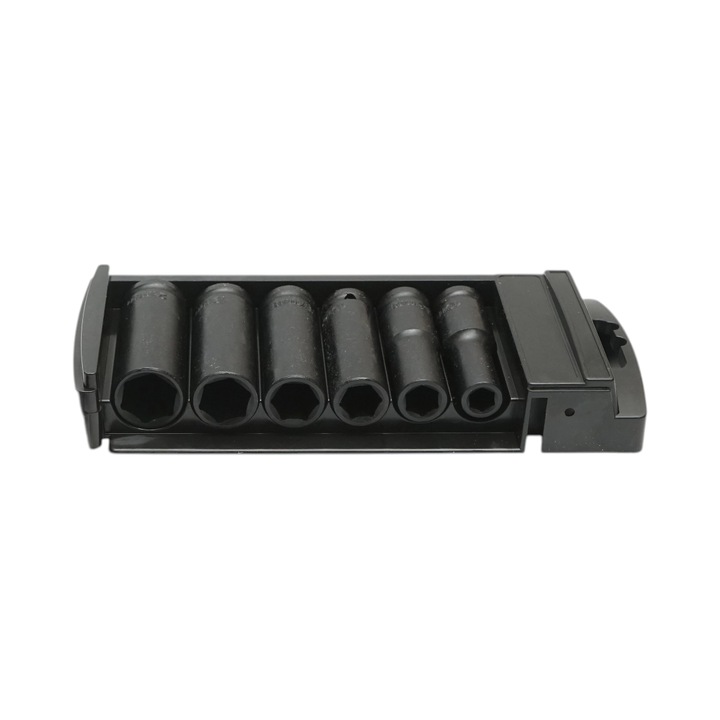 Set 6 chei tubulare de impact lungi 10-21mm, 78mm, patrat 1/2 inch Cr-Mo lusali group