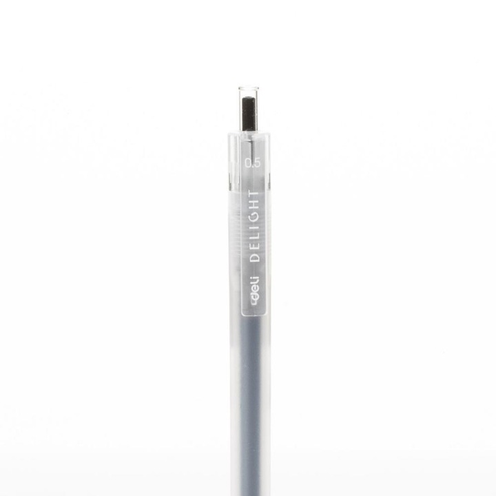 Pix cu gel 0.5mm negru Deli