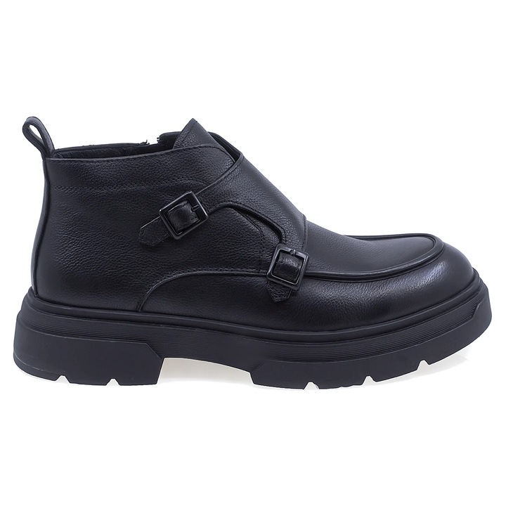 Ghete barbati casual, Goretti, B109-HS2158-5, Negru