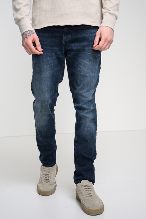 Tommy Jeans, Scanton slim fit farmernadrág, Tengerészkék