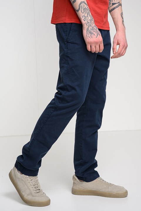 Tommy Jeans, Слим панталон чино Scanton, Тъмносин