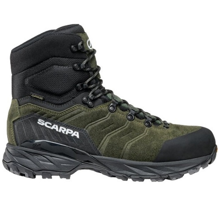 Bocanci trekking Scarpa Rush Polar GTX, kaki, 40.5 EU, impermeabili, rezistenti la temperaturi scazute