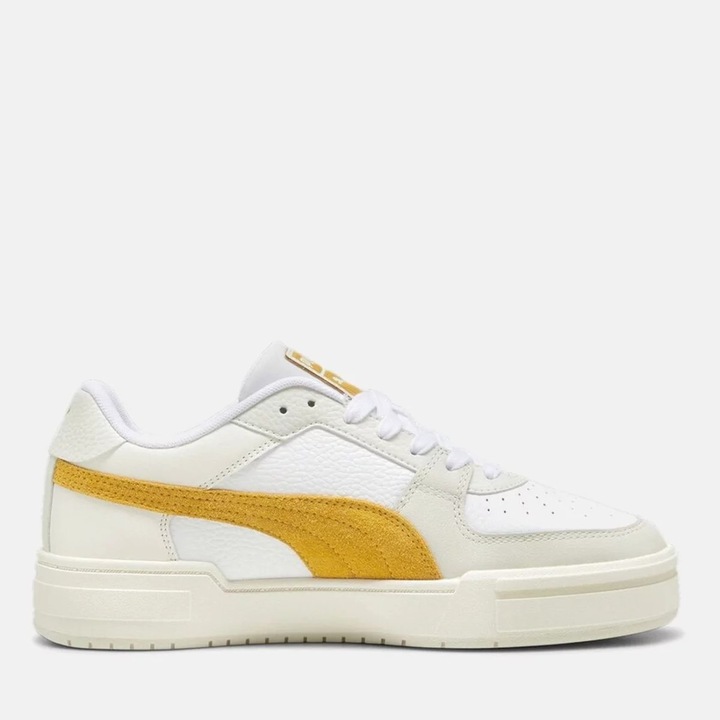 barbati Puma CA Pro, piele, talpa cauciuc, Alb, 44