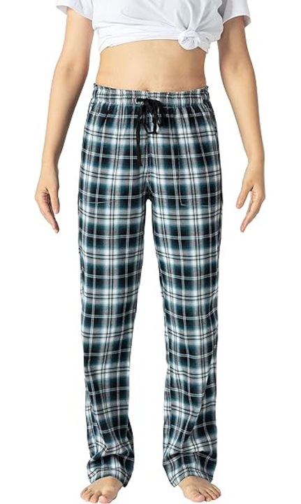 Airike női pizsama, kockás nadrág, S