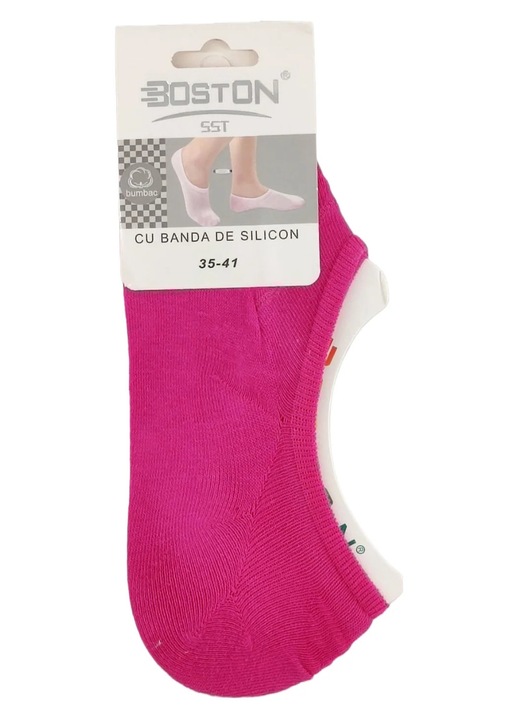 Női rövid zokni Hazel, Fukszia, 35-41