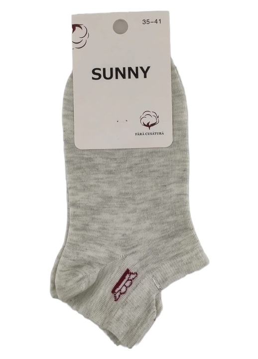 Női rövid zokni Cora, Szürke, 35-41