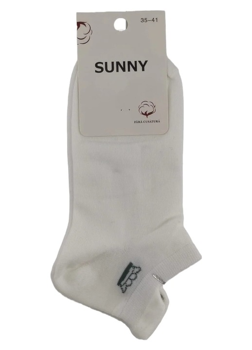Női rövid zokni Cora, Fehér, 35-41