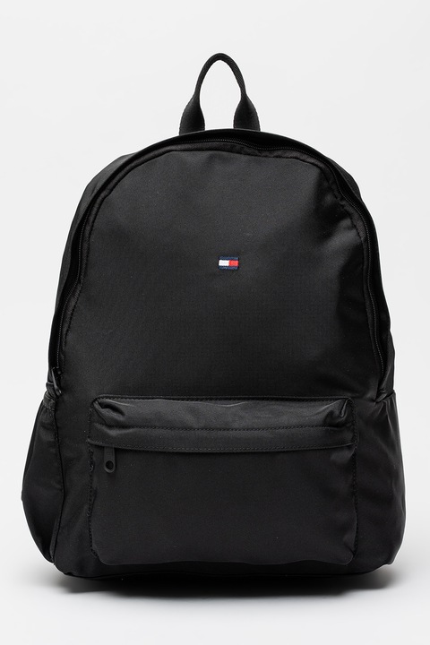 Tommy Hilfiger, Rucsac cu logo discret Essential, Negru