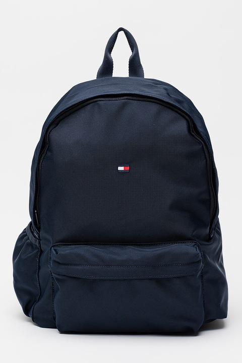 Tommy Hilfiger, Rucsac cu logo discret Essential, Bleumarin