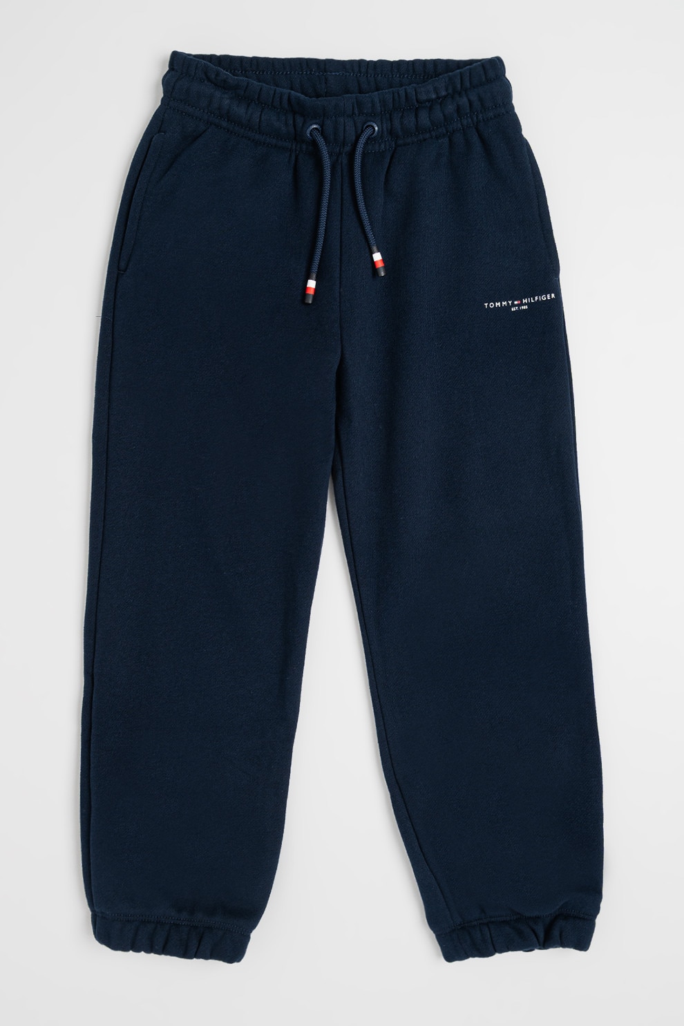 Tommy Hilfiger, Bluza regular fit de trening cu logo, Bleumarin, 164 CM