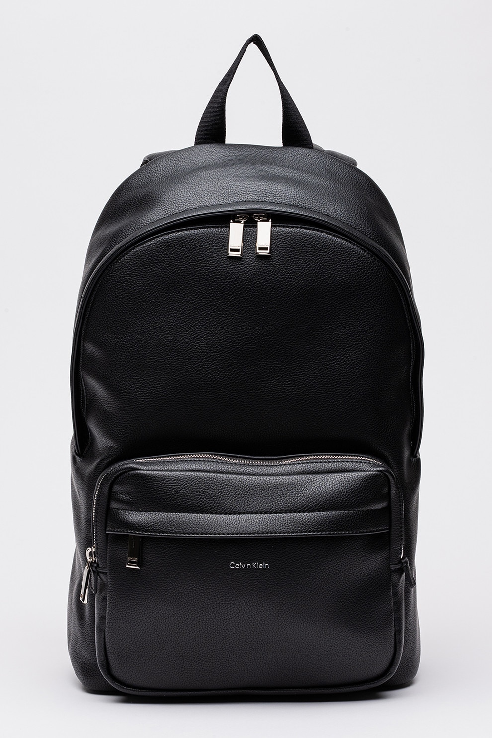 CALVIN KLEIN, Rucsac rotund cu logo discret Raised, Negru